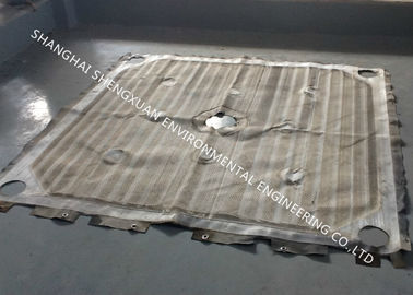 Kekuatan Tarik Tinggi Tekan Filter Cloth Sintetis Polyproplene Woven 750 AB