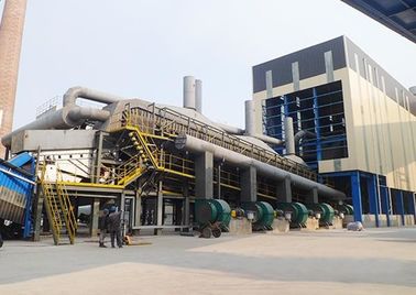 Sinter Plant Metallurgical Equipment Belt Mesin Pendingin Kapasitas 46 - 140m3