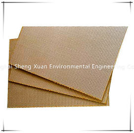 Kain Slide Air Polyester Warna Putih 4.0 Kg / M2 Untuk Pengangkutan Alumina