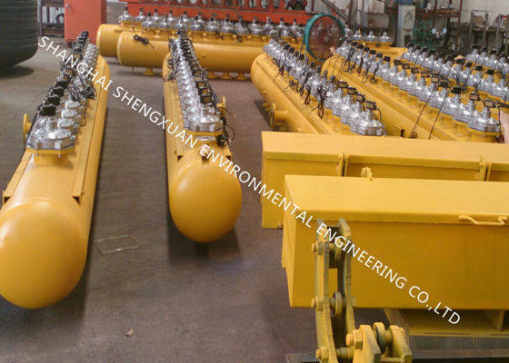 Reservoir udara baja cor kuning untuk perumahan Filter Bag Filter debu industri